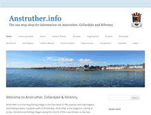 Tablet Screenshot of anstruther.info